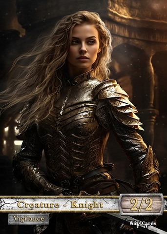 Knight #10 AI ART